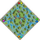 Jungle Islands Map